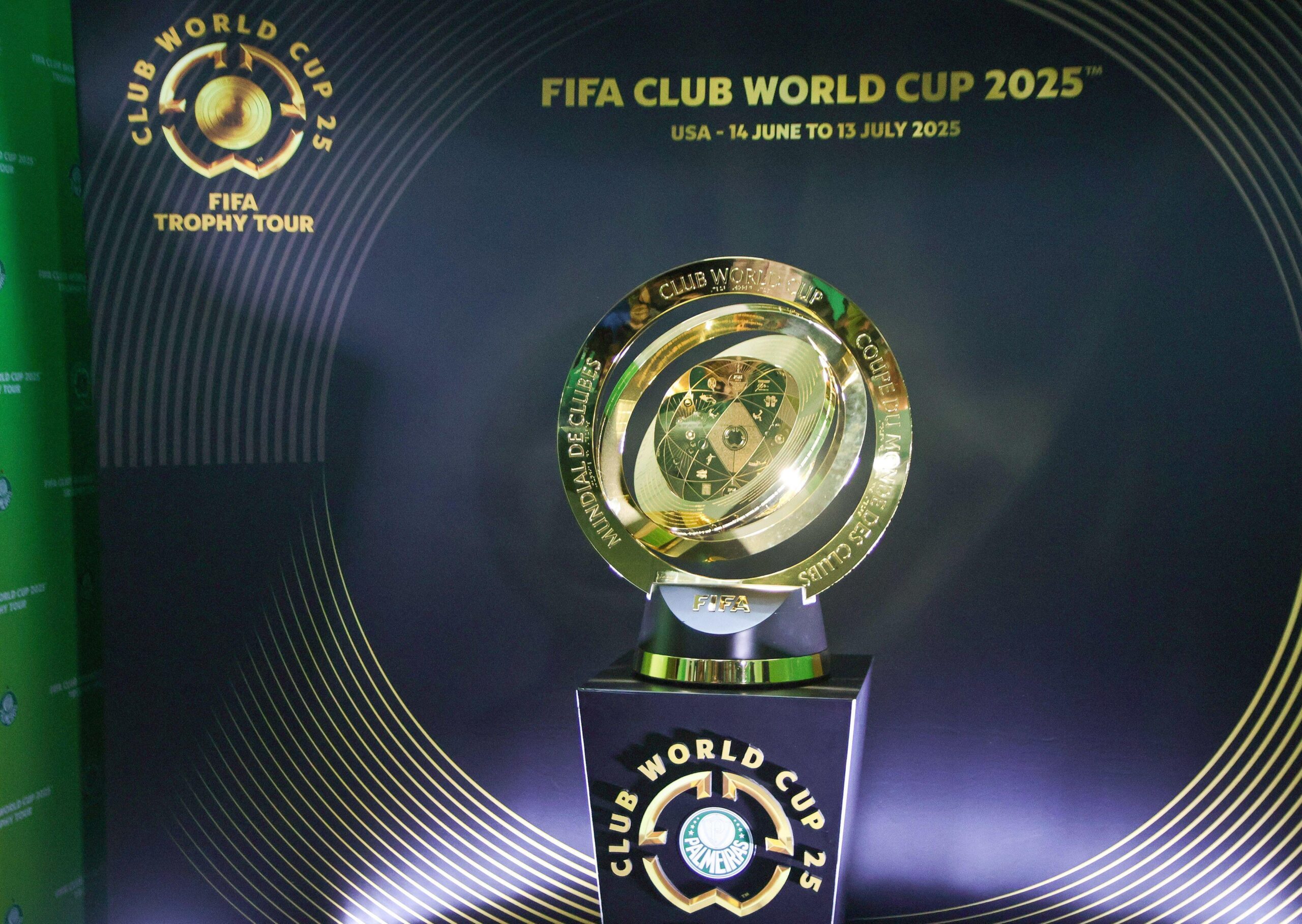 Una foto de la copa del Mundial de Clubes